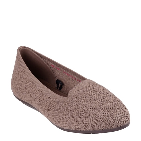 Skechers Slip-On Flat Taupe Size 7 - Picture 1 of 7